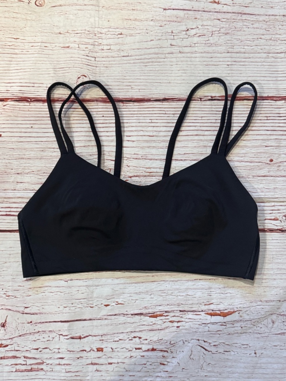 lululemon athletica Black Strappy Sports Bra
